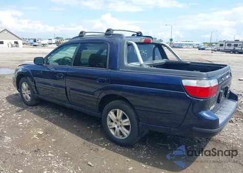 2005 Subaru Baja Turbo из США, поврежденный, VIN 4S4BT63C455108345